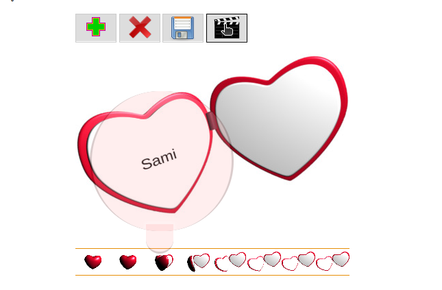 Online Badge Maker  Love heart gif, Animated heart, Heart gif