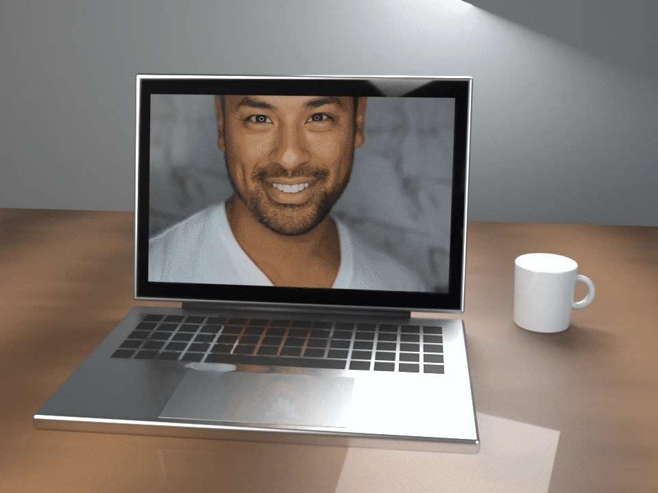 The same laptop GIF frame in HD with no watermark